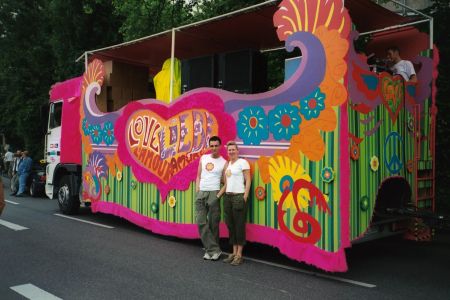 CSD-Wagen für RTL